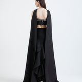 Ria + coin neckline overlay