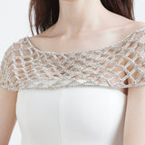 Detachable Jaal Neckline