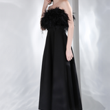 Gaia + Detachable Feather Wrap