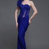 Bleu Georgia Set + Feather Strap