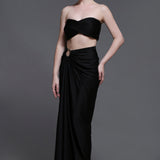 Noir Emily Set of Bustier + Skirt