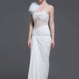 Blanc Lily Set + Feather Strap