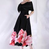 Black Juliette + Bow Wrap