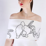 Vero +  Embroidered Wrap