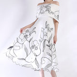 Vero +  Embroidered Wrap