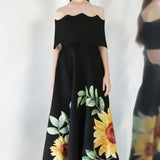 Olive (Black) + Wavy Wrap