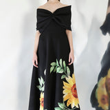 Olive (Black) + Bow Wrap