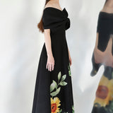 Olive (Black) + Bow Wrap