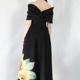 Olive (Black) + Bow Wrap