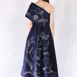 Midnight Vero + Embroidered Wrap