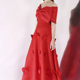 Scarlet Cassandra + Bow Wrap