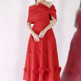 Scarlet Cassandra + Bow Wrap