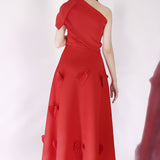 Scarlet Cassandra + Bow Wrap