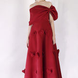 Carmine Cassandra + Bow Wrap