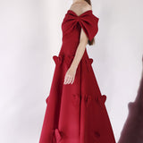 Carmine Cassandra + Bow Wrap